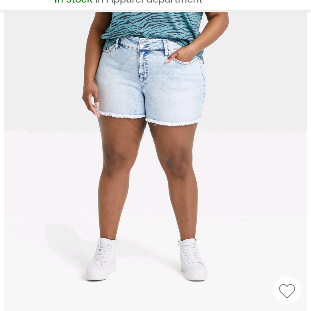 Ava & Viv Plus Size Mid Rise Jeans